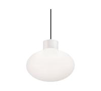 Ideal Lux CLIO - Suspension Globe Salle de Bains Blanc IP44, E27