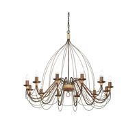 Ideal Lux CORTE SP12 intérieur E14 Marron