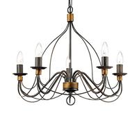 Ideal Lux Coupe SP5 Ruggine Suspension Métal