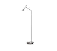Ideal Lux DIESIS Lampadaire de travail de lecture Led Nickel 3000K