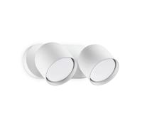 Ideal Lux Spot de plafond DODO double, 2 lumières, blanc