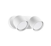 Ideal Lux DODO Spot de plafond double à 2 lumières, blanc