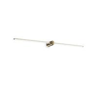 Ideal Lux FILO salle de bains LED intégrée 2 lumières sur miroir laiton clair 2000 lm 3000K IP44