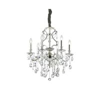 Ideal Lux GIOCONDA SP6 éclairage de plafond Argent E14