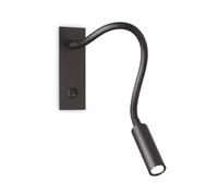 Ideal Lux IO Liseuse Murale Noir 3000K