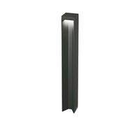 Ideal Lux Borne extérieure KURT LED noire 3000K IP54 non dimmable