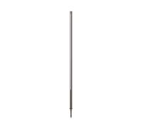 Ideal Lux Lampadaire 1 lumière LED intégrée IP65 café métal verre