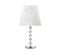 Ideal Lux Le Roy TL1 Big E27 Chrome lampe de table