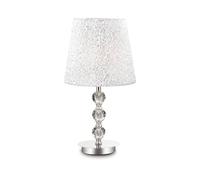 Ideal Lux Le Roy TL1 Medium E27 Chrome lampe de table
