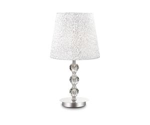 Ideal Lux Le Roy TL1 Medium E27 Chrome lampe de table