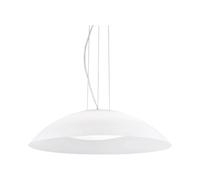 Ideal Lux Lena SP3 D64 Lampe à suspension en verre, blanc