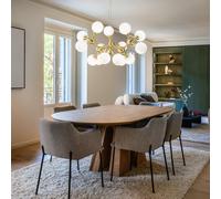 Ideal-Lux Nodi Suspension à 15 sources lumineuses, E14, 241012,