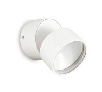 Ideal Lux OMEGA Spot Simple Rond Blanc IP54 4000K