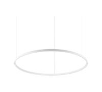 Ideal Lux ORACLE Slim DALI Dimmable Round 90cm Plafonnier LED Intégré Blanc, 3000K