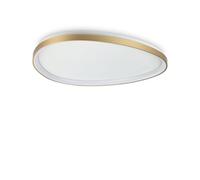 Ideal Lux Plafonnier moderne 1 lumière LED intégrée laiton métal