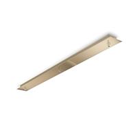 Ideal Lux Rosette linéaire à 3 lumières en laiton - 249285