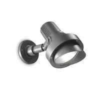 Ideal Lux TERRA AP1 BIG Outdoor Wall Lighting E27 anthracite - éclairage extérieur (Outdoor Wall Lighting, anthracite, Aluminium, Verre, IP65, entrée, jardin, 1 ampoule (s))