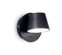Ideal Lux Wandleuchte GIM Ap1 Noir LED 6 W IP20