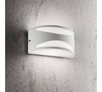 Ideal Lux Wandleuchte Rex-3 Ap1 Blanche 1 Ampoule E27 60 W IP44 12 cm