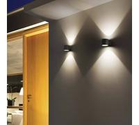 Ideal Lux Wandleuchte Snif Ap1 61467 Anthrazit IP54 40W G9