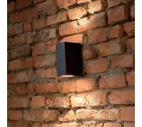 Ideal Lux Wandleuchte Up AP2 Noir G9 2x56W IP44 15 cm