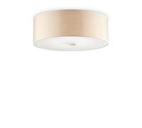 Ideal Lux Woody PL5 E27 Plafonnier en bois Beige