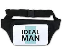 Ideal Man Peak Sac banane pour homme Blanc