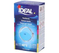 IDEAL® MINI Teinture textile N°15 Bleu azur pour coton, lin, viscose & soie Teinture(S) 1 pc(s)