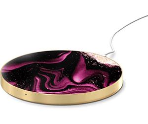 iDeal Of Sweden - Chargeur Induction Qi Moderne Golden Ruby - Protection pour Téléphone cellulaire, Tablette, Montres connectées - Fast Charge - USB