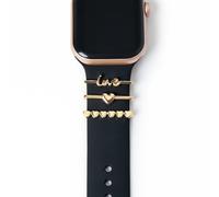 iDeal of Sweden iDeal of Sweden Charms pour bracelets de smartwatch - lot de 3 - Dorée Dorée