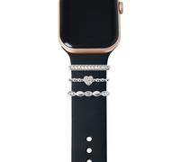 iDeal of Sweden Charms pour bracelets de smartwatch - lot de 3 - Silver Sparkle
