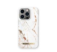 IDEAL OF SWEDEN Coque de Protection pour iPhone 13 Pro, Multicolore, marbre, doré avec Motif étoilé, polyuréthane thermoplastique