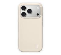 iDeal of Sweden Coque en silicone avec MagSafe pour Apple iPhone 17 Pro - Cloud Dancer