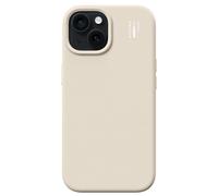 iDeal of Sweden Coque en silicone avec MagSafe pour Apple iPhone 17e / 16e / 15 / 14 / 13 - Cloud Dancer