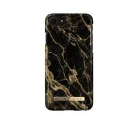 IDEAL OF SWEDEN, Étui de protection pour Apple iPhone 6/7/8/SE/SE22 Golden Smoke Marble, Noir / Or