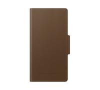 Étui pour iPhone 13 Pro Folio Luxueux avec Porte-cartes Marron