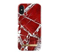 iDeal of Sweden Housse Fashion iPhone X/XS Scar Rouge Marbre