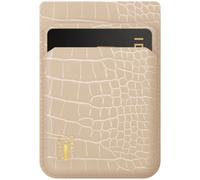 iDeal of Sweden MagSafe / Porte-cartes magnétique - Porte-cartes - Warm Beige Croco