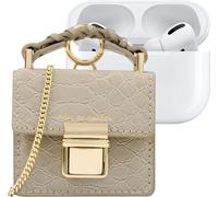 IDEAL OF SWEDEN, mini-étui pour AirPods modèle Cleo avec sangle réglable, gris jaune
