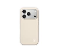 iDeal of Sweden Coque en silicone avec MagSafe pour Apple iPhone 17 Pro Max - Cloud Dancer