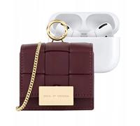 Ideal of Sweden Tressé Bordeaux Apple Oreillette Sac (Génération 1, 2, et Pro)