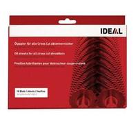 Ideal Office 9000631 Feuilles lubrifiantes pour destructeur de documents 18 feuille(s)