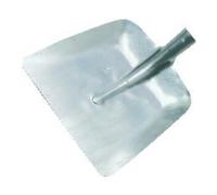 Pelle de bordure Hallenser SILVER Gr. 7 340x325mm feuille d'acier. IDEAL