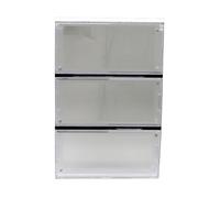 Ideal_Pet_Products Rabat de Rechange à 3 Panneaux Airseal et VIP pour Porte d'animal Domestique, Taille XL 26 x 40 cm