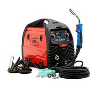 Ideal™ Poste à souder 3 en 1 MIG/MAG TIG Inverter 200 A Synergie Pulse LCD Soudure 230 V TECNO MIG 200 PULSE LCD