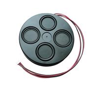 Idéal pour les applications auditives de petit espace 6 Ohm 6 W Haut-parleur externe de projection avec faible cavité