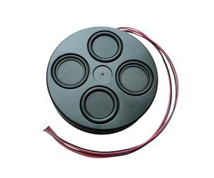 Idéal pour les applications auditives de petit espace 6 Ohm 6 W Haut-parleur externe de projection avec faible cavité