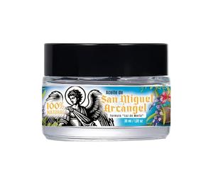 Ideal Products Huile de l'Archange Saint Michel Formule Luz de Maria : Huile de Coco, Huile Essentielle de Géranium et Huile Essentielle de Lavande 30ml (1.02Oz) 100% Naturelle Sans additifs