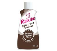 IDEAL - Rubigine, Détachant Peinture Cambouis Résine, 100 ml - Détachant Extrême, Efficace sur Tous les Textiles Lavables, Préserve la Fibre des Textiles - Fabrication Française
