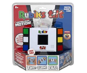 IDEAL , Rubik's Tilt Electronic Game: Twist, Turn, Learn , Brainteaser Puzzles , Ages 8+